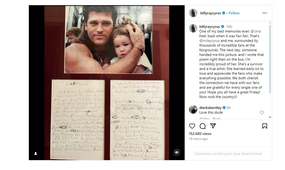 Miley Cyrus Distances Herself From Billy Ray Cyrus Amidst Family Drama Miley Cyrus Distances Herself From Billy Ray Cyrus Amidst Family Drama