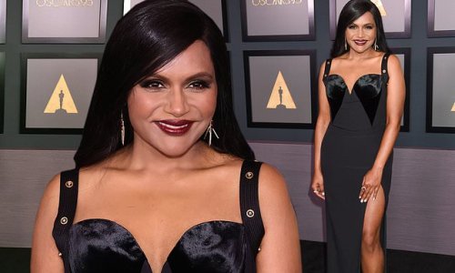 Mindy Kaling's Slim Figure Stuns Fans At Series Premiere Mindy Kaling's Slim Figure Stuns Fans At Series Premiere