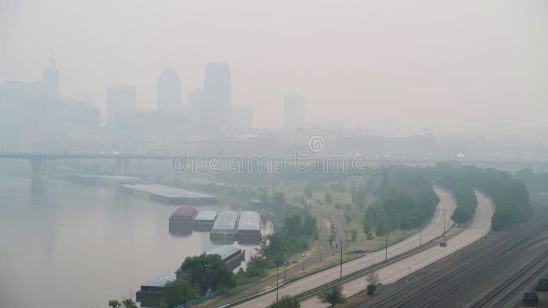 Minnesota Suffers From Degraded Air Quality: Canadian Wildfires To Blame Minnesota Suffers From Degraded Air Quality: Canadian Wildfires To Blame