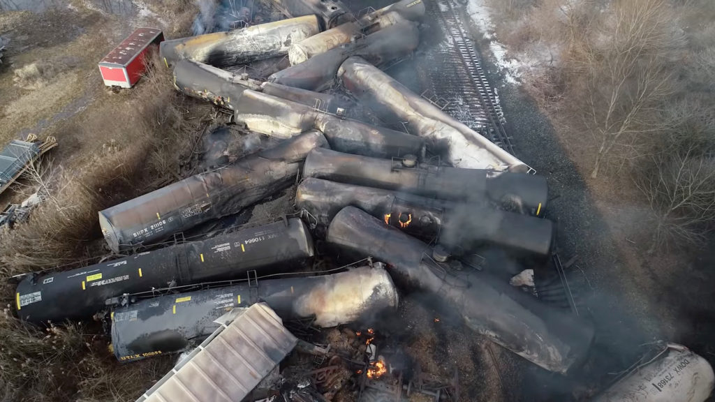 Months-Long Contamination: Toxic Chemical Residue From Ohio Derailment Months-Long Contamination: Toxic Chemical Residue From Ohio Derailment