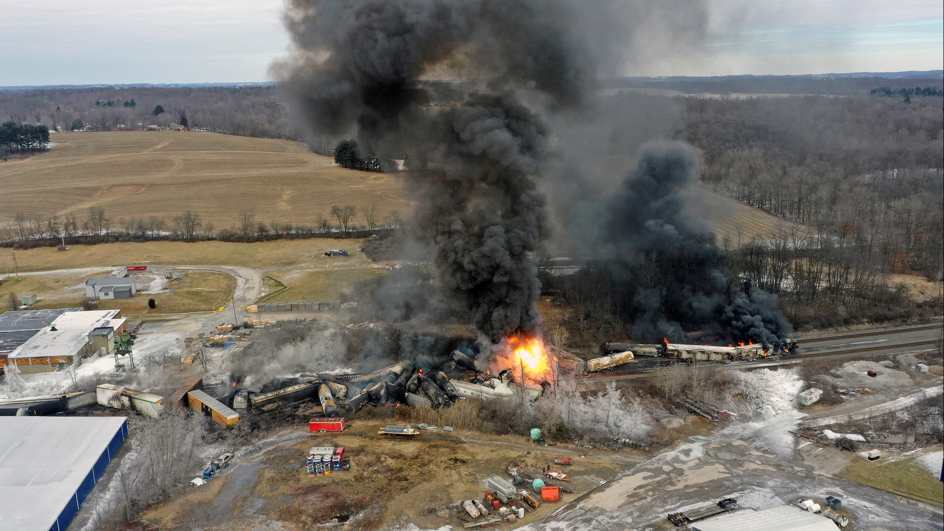 Months-Long Contamination: Toxic Chemical Residue From Ohio Train Disaster Months-Long Contamination: Toxic Chemical Residue From Ohio Train Disaster