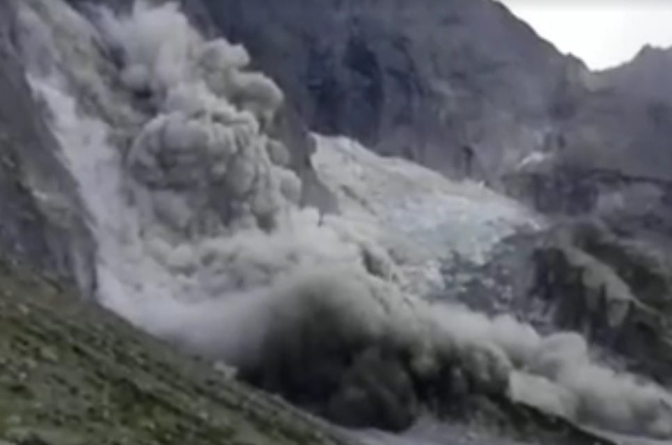 Mudslide And Rockfall Following Glacier Collapse In Switzerland: One Missing Mudslide And Rockfall Following Glacier Collapse In Switzerland: One Missing