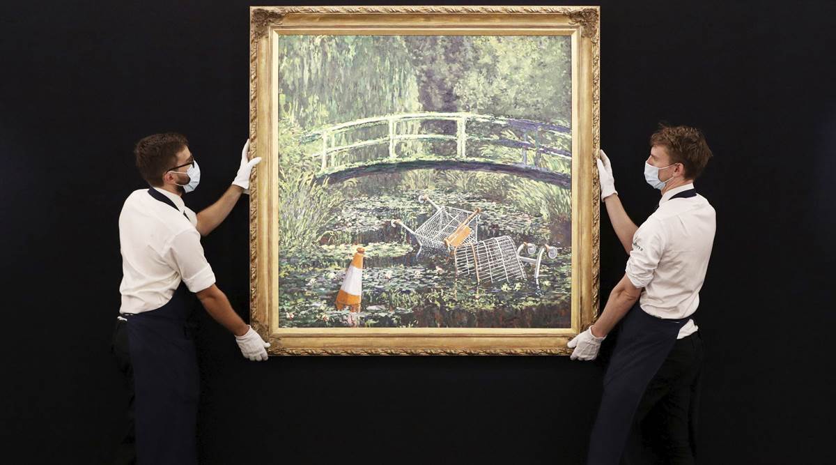 Mystery Surrounding A Banksy Painting: Auction Details And Attribution