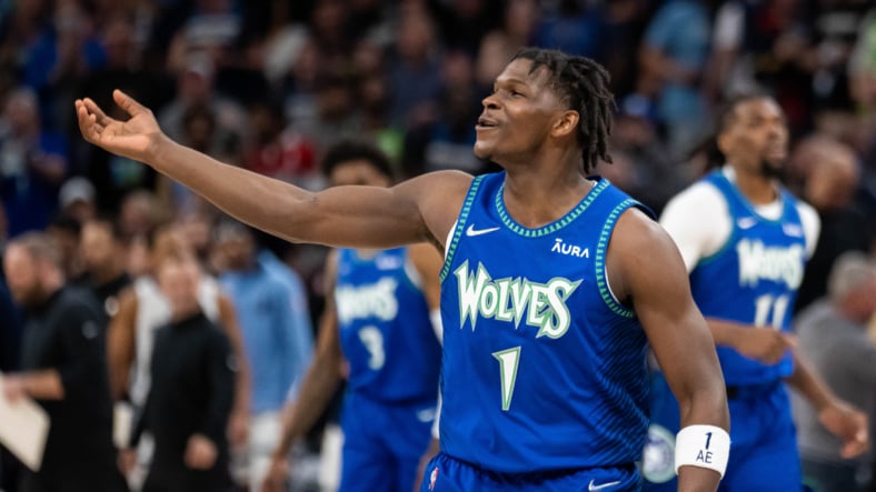 NBA Disciplines Anthony Edwards With $50,000 Fine Over Fan Incident NBA Disciplines Anthony Edwards With $50,000 Fine Over Fan Incident