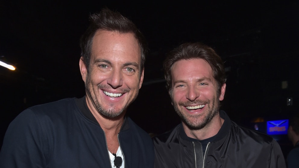 New Photos: Bradley Cooper Directs Will Arnett On The Set Of New Photos: Bradley Cooper Directs Will Arnett On The Set Of