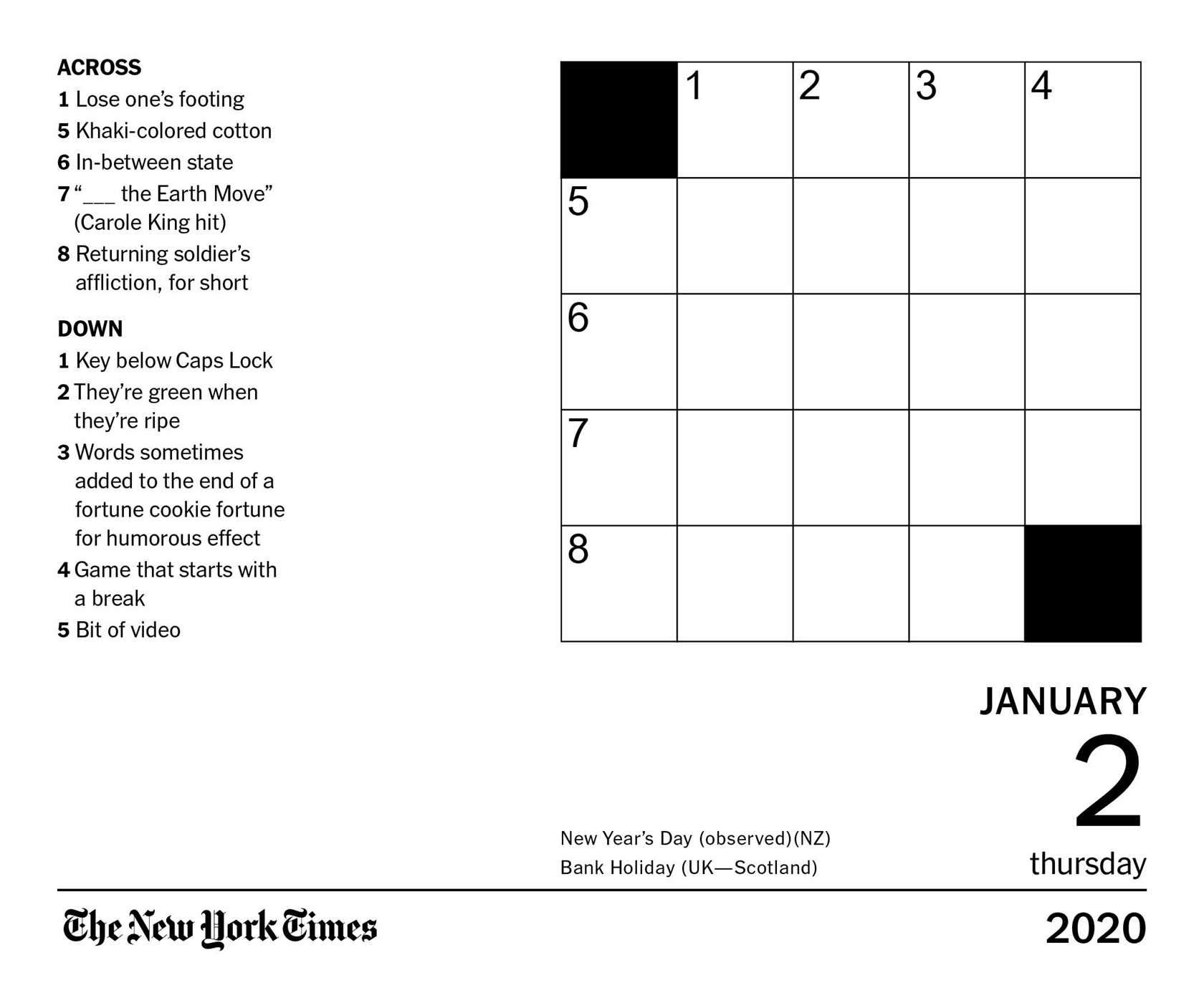 NYT Mini Crossword Answers For February 27, 2025 NYT Mini Crossword Answers For February 27, 2025