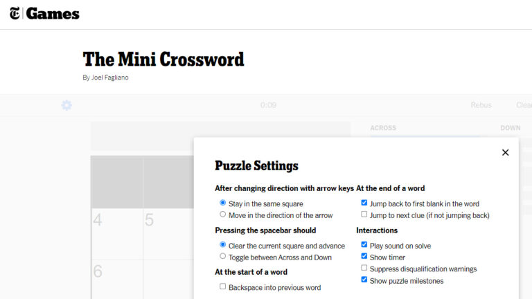 NYT Mini Crossword Answers For March 5, 2025 NYT Mini Crossword Answers For March 5, 2025