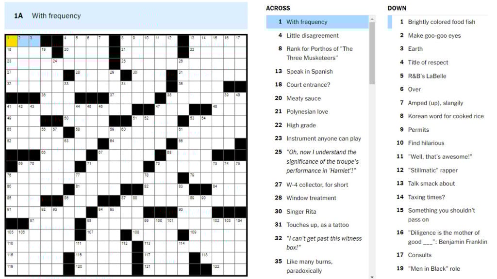 NYT Mini Crossword Solutions: March 13 - Daily Answers And Help NYT Mini Crossword Solutions: March 13 - Daily Answers And Help