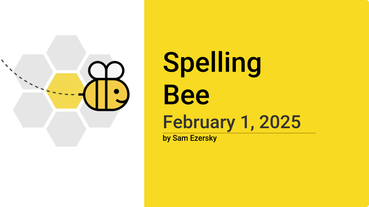 NYT Spelling Bee Puzzle (April 4, 2025): Find The Pangram NYT Spelling Bee Puzzle (April 4, 2025): Find The Pangram