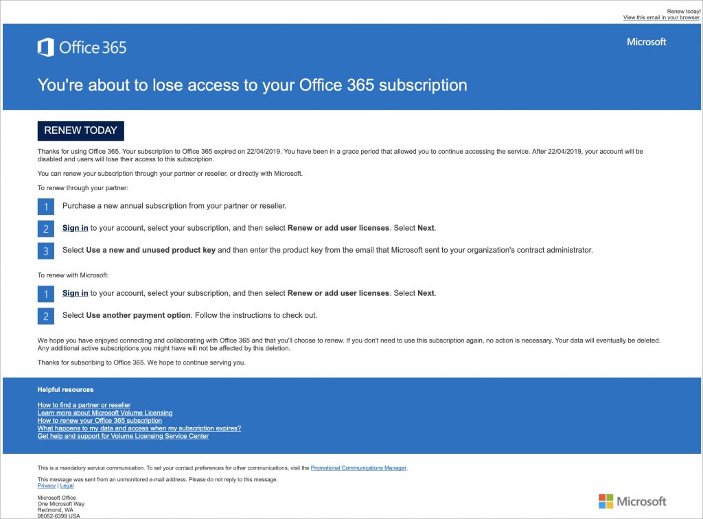 Office365 Intrusion Nets Millions For Crook, According To Federal Authorities Office365 Intrusion Nets Millions For Crook, According To Federal Authorities