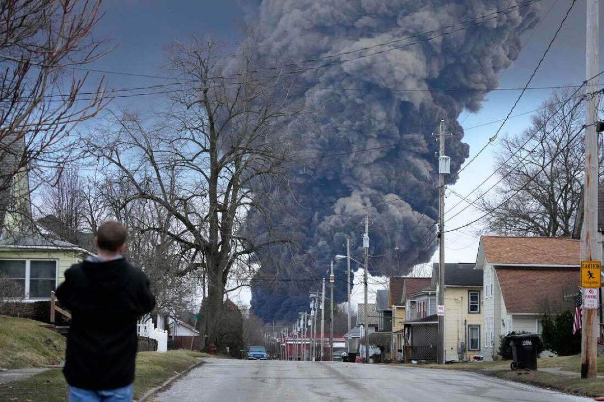Ohio Train Disaster: Persistence Of Toxic Chemicals In Buildings Ohio Train Disaster: Persistence Of Toxic Chemicals In Buildings