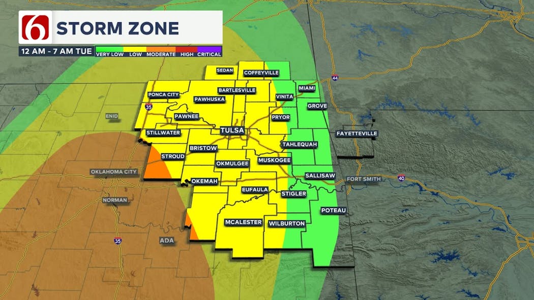 Oklahoma Severe Weather Timeline: Strong Winds Expected Oklahoma Severe Weather Timeline: Strong Winds Expected