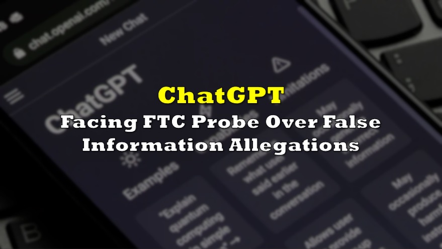 OpenAI's ChatGPT Under FTC Scrutiny: A Deep Dive Into The Probe OpenAI's ChatGPT Under FTC Scrutiny: A Deep Dive Into The Probe