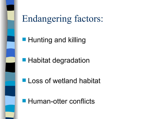 Otter Population Management: A Wyoming Case Study Otter Population Management: A Wyoming Case Study