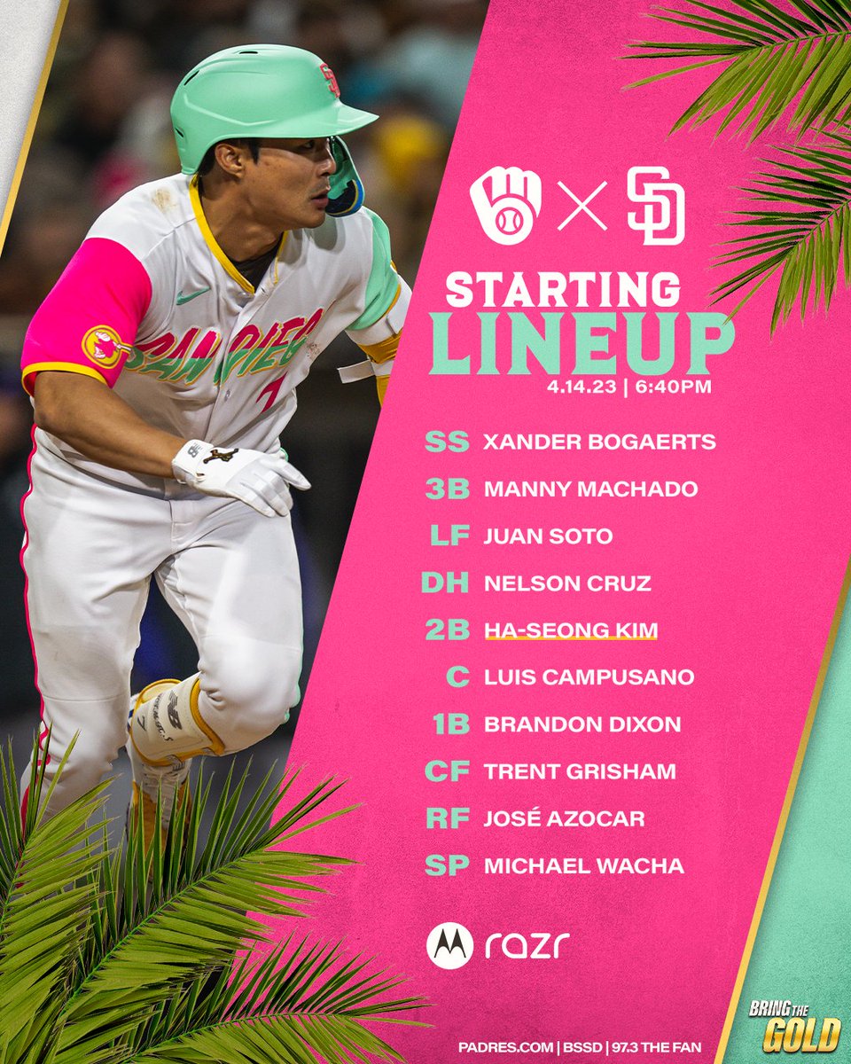 Padres Vs [Opponent]: Lineup Features Arraez And Heyward For Potential Sweep