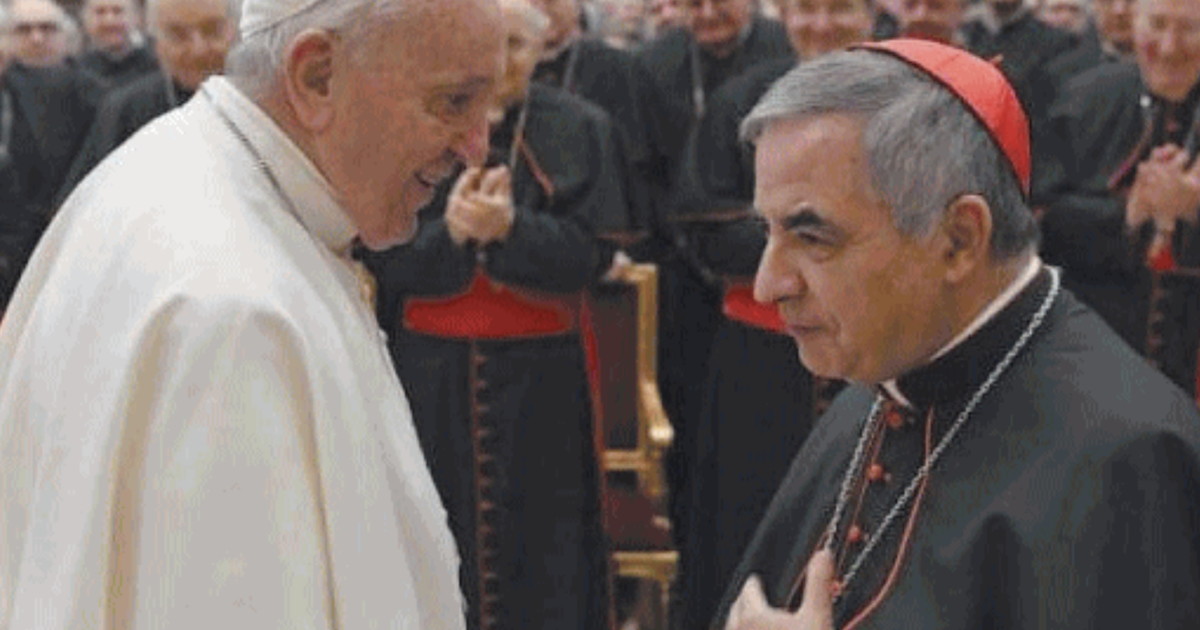 Papa Francesco E Il Cardinale Becciu: Nessuna Decisione Imminente Sulle Dimissioni