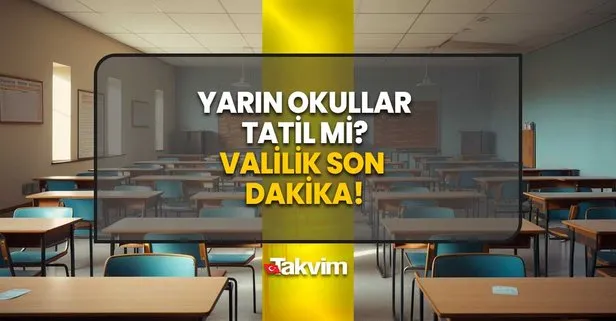 Pazartesi Okul Tatil Mi İstanbul? Resmi Açıklama Pazartesi Okul Tatil Mi İstanbul? Resmi Açıklama