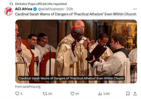 Pope Leo Addresses The Growing Threat Of 'De Facto Atheism'