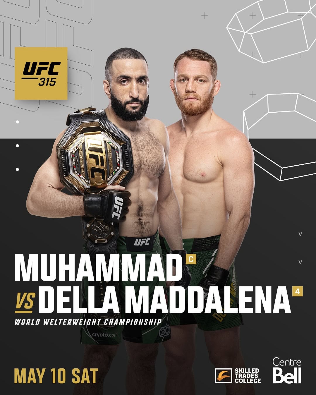 Predicting UFC 315: Belal Muhammad Vs. Jack Della Maddalena - A Comprehensive Analysis Predicting UFC 315: Belal Muhammad Vs. Jack Della Maddalena - A Comprehensive Analysis