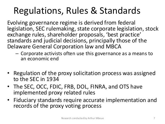 Proxy Statement (Form DEF 14A): Compliance And Disclosure Requirements Proxy Statement (Form DEF 14A): Compliance And Disclosure Requirements