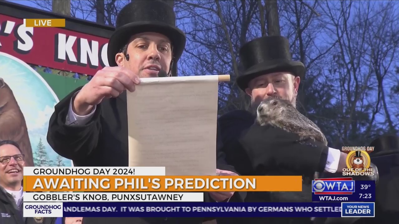 Punxsutawney Phil's Family Celebrates First Birthday Punxsutawney Phil's Family Celebrates First Birthday