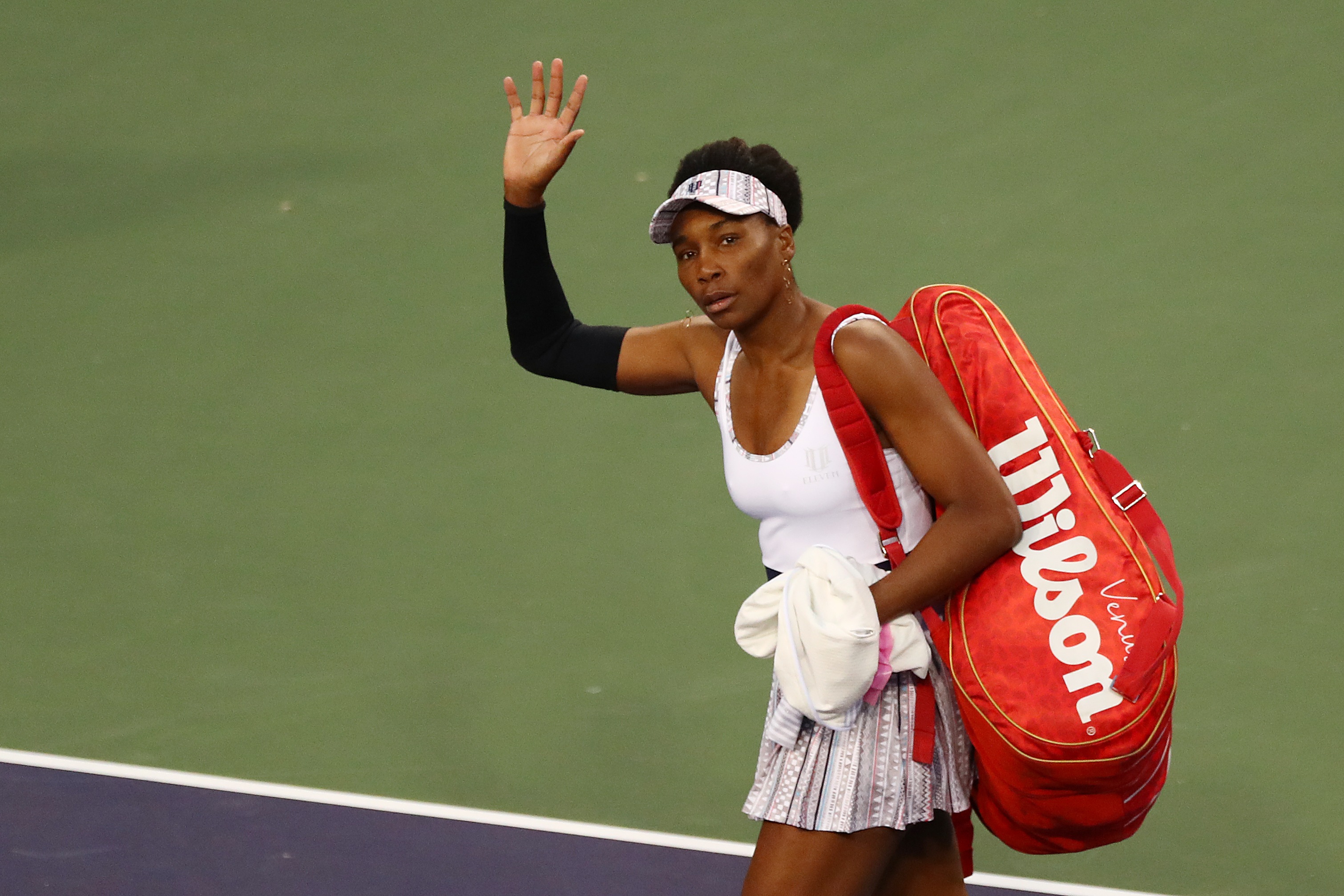 Rain Delays But Can't Stop Swiatek's Quarterfinal Push In Indian Wells Rain Delays But Can't Stop Swiatek's Quarterfinal Push In Indian Wells