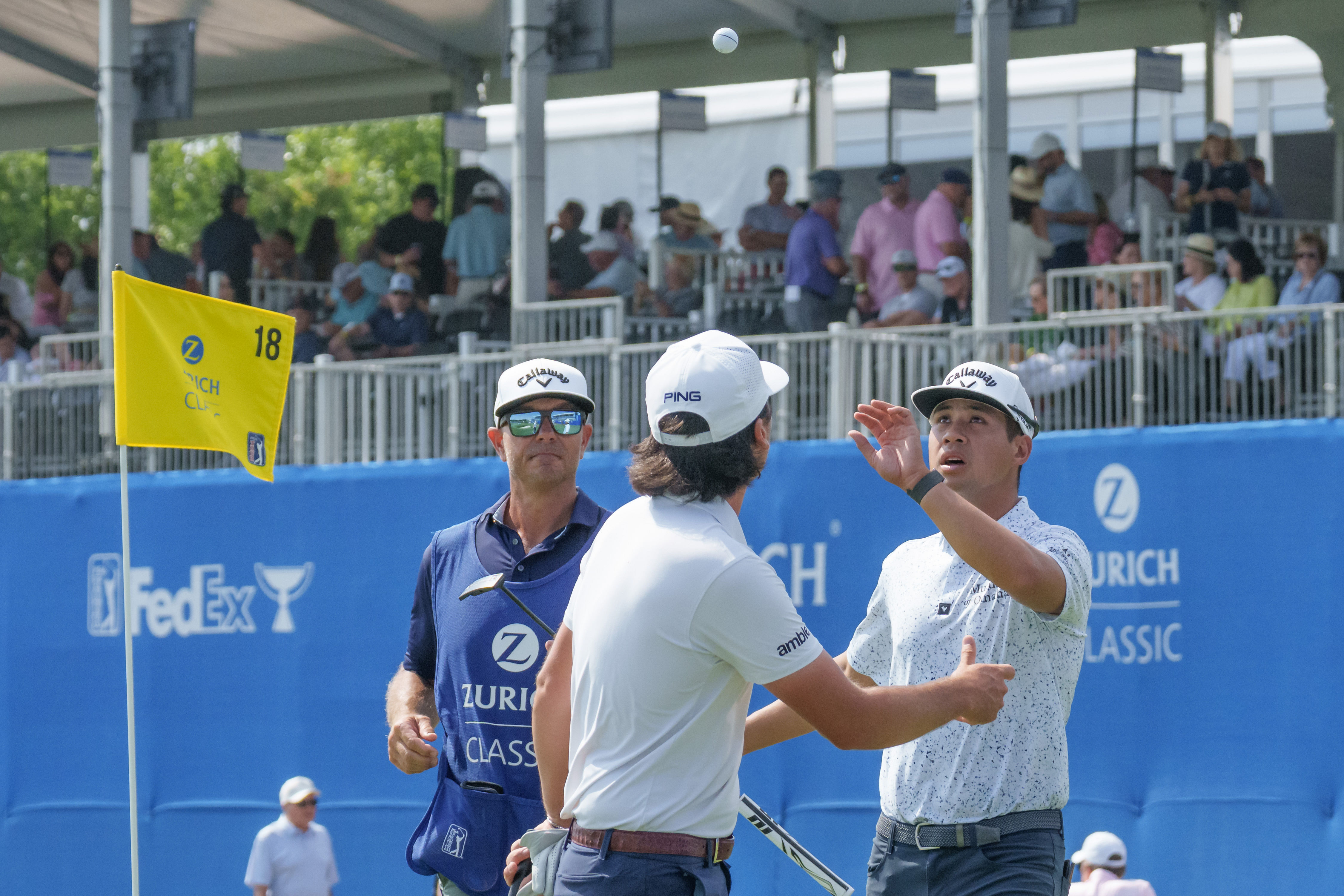 Record-Setting Round: Salinda And Velo Lead Zurich Classic After 58 Record-Setting Round: Salinda And Velo Lead Zurich Classic After 58