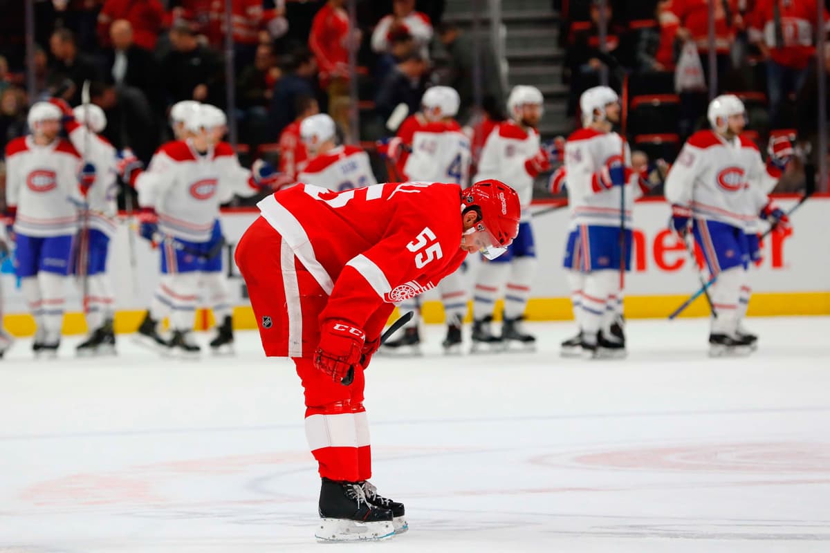 Red Wings Suffer Setback In Vegas, Playoff Chances Fade Red Wings Suffer Setback In Vegas, Playoff Chances Fade