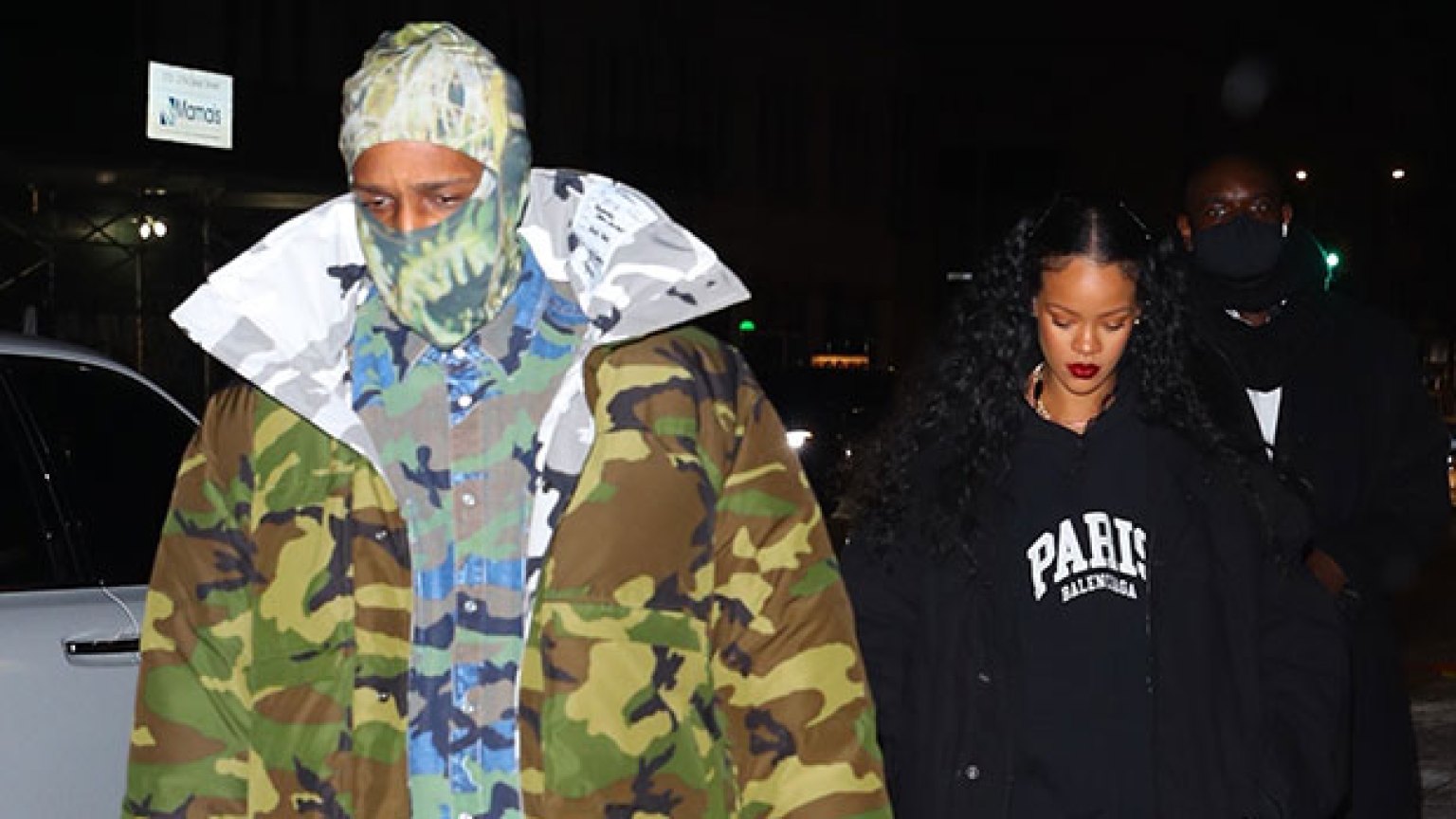 Rihanna's Latest Look: Bundled Up For A Night Out In Santa Monica Rihanna's Latest Look: Bundled Up For A Night Out In Santa Monica