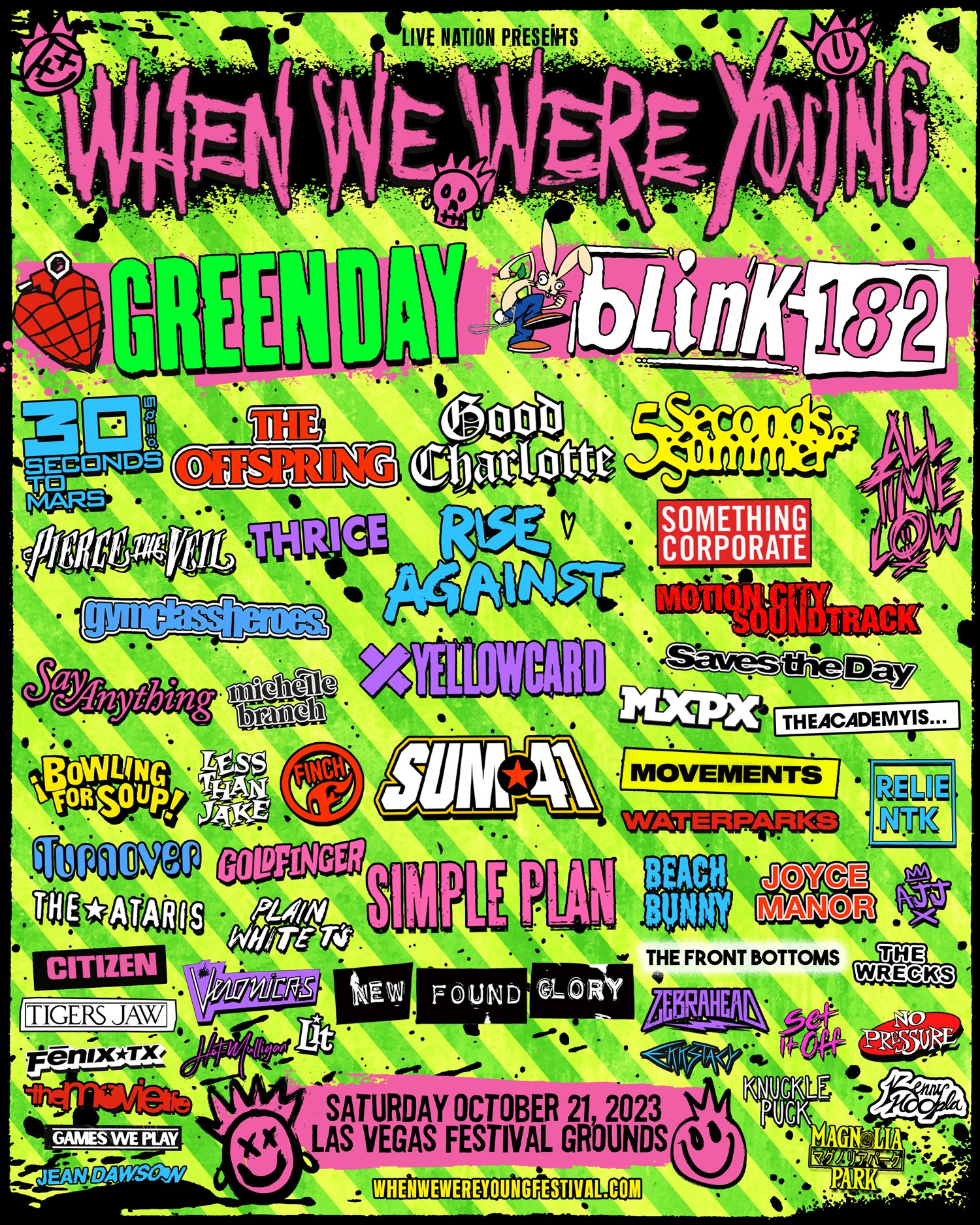 Riot Fest 2025: Full Lineup Announced, Green Day And Weezer Lead The Charge Riot Fest 2025: Full Lineup Announced, Green Day And Weezer Lead The Charge