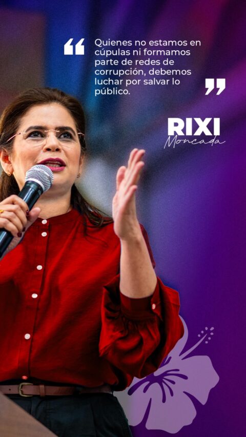 Rixi Moncada Responde A Las Declaraciones De Cossette López Rixi Moncada Responde A Las Declaraciones De Cossette López