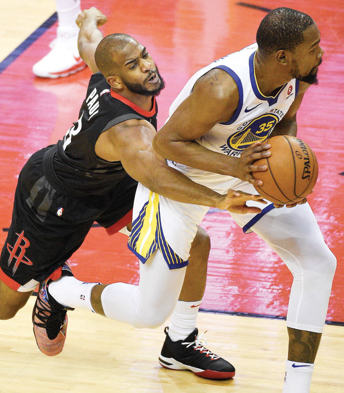 Rockets Fall To Warriors, Trail 1-3 In Intense Series Rockets Fall To Warriors, Trail 1-3 In Intense Series