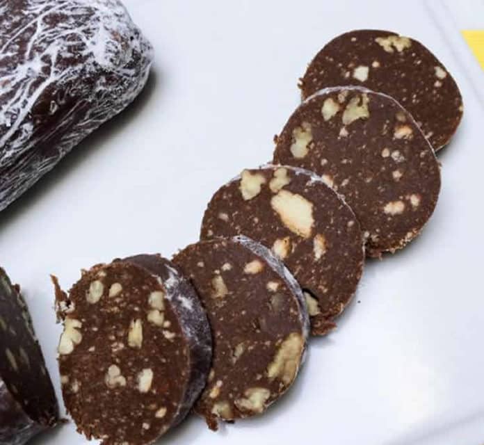 Salami Au Chocolat Français : Une Recette Gourmande De Sweet France Salami Au Chocolat Français : Une Recette Gourmande De Sweet France
