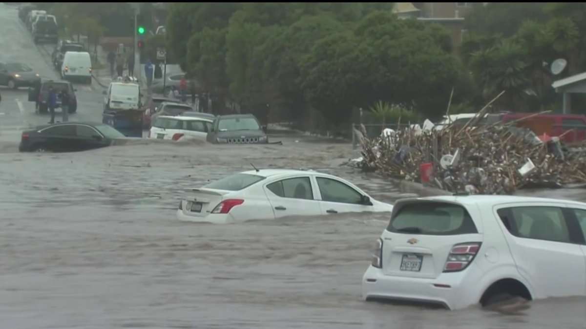 San Diego Bathed In Late Winter Storm San Diego Bathed In Late Winter Storm