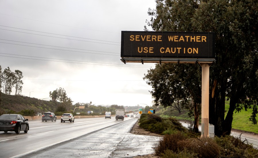 San Diego County Weather Update: Cool, Wet, And Windy San Diego County Weather Update: Cool, Wet, And Windy