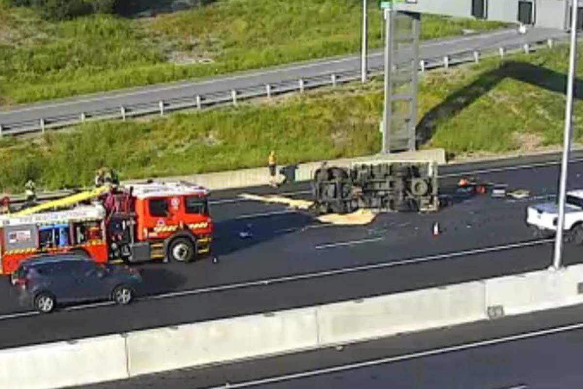 Serious M56 Accident: Car Rollover Causes Motorway Delays Serious M56 Accident: Car Rollover Causes Motorway Delays