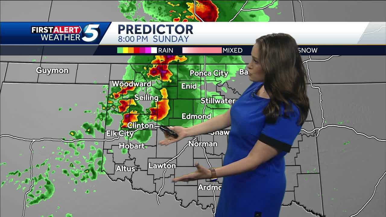 Severe Weather Timeline: Strong Winds Impacting Oklahoma Severe Weather Timeline: Strong Winds Impacting Oklahoma