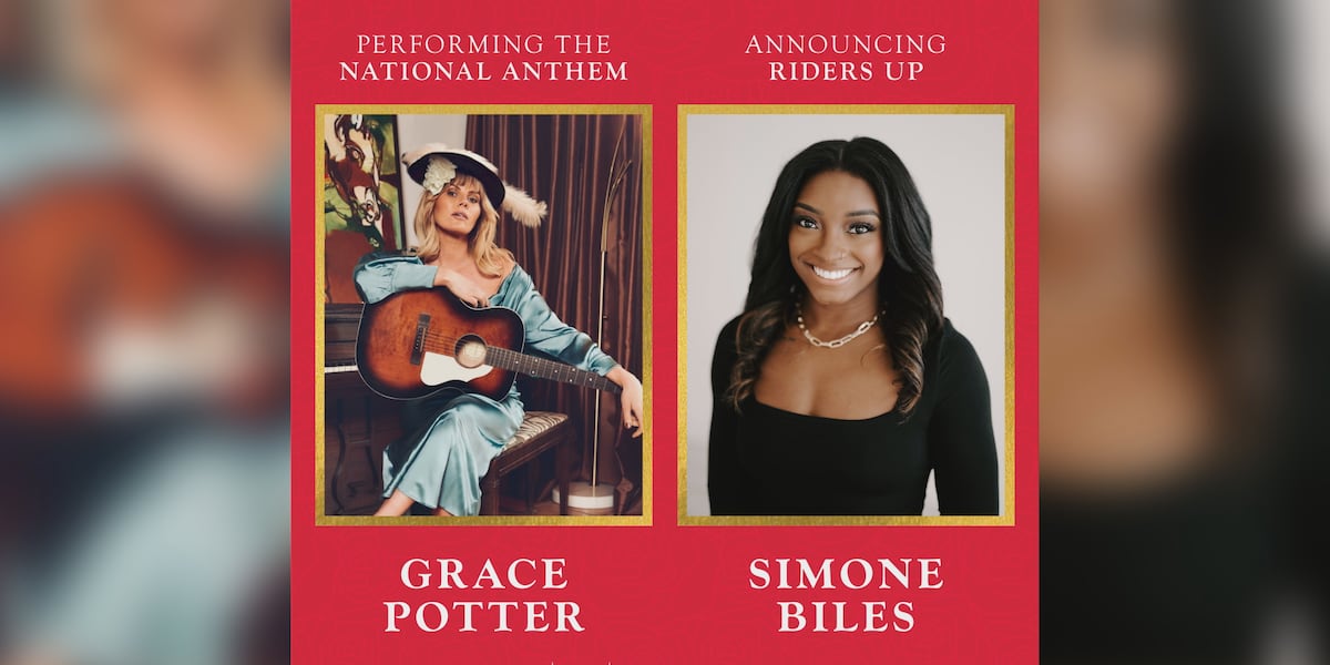 Simone Biles' Kentucky Derby Riders Up! Call: A Historic Moment Simone Biles' Kentucky Derby Riders Up! Call: A Historic Moment