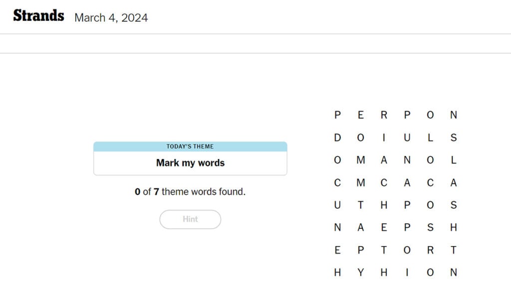 Solve NYT Strands Puzzle 374 (March 12): Complete Guide Solve NYT Strands Puzzle 374 (March 12): Complete Guide