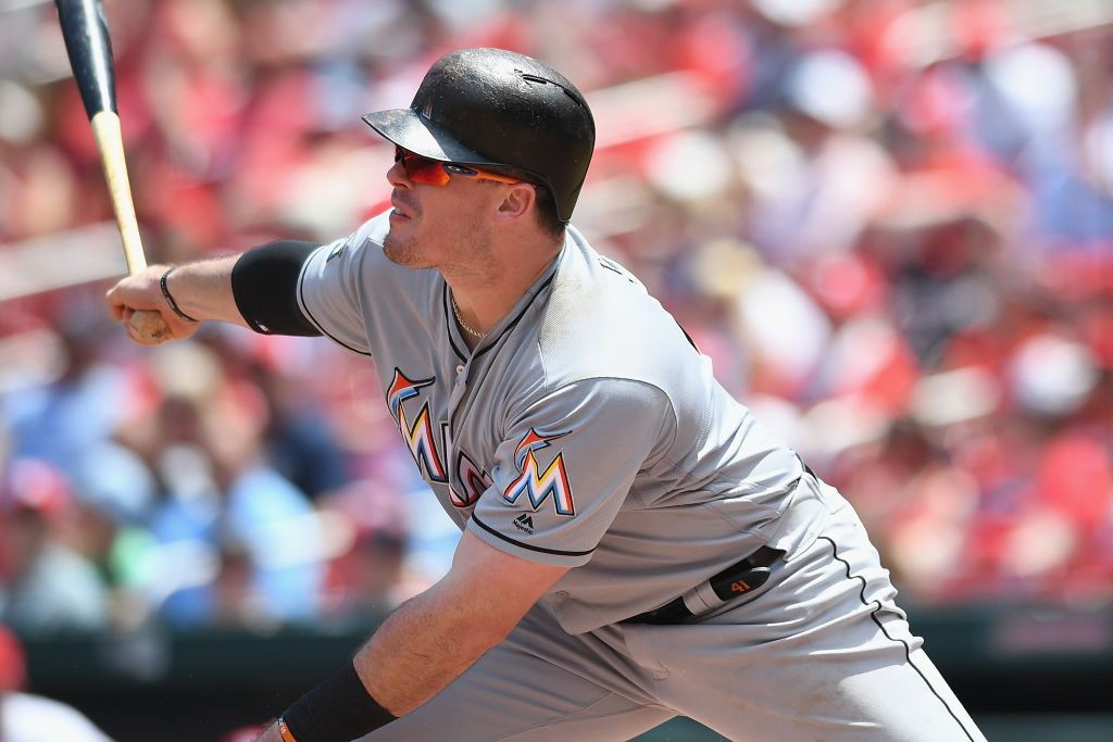 Stowers And Conine Power Marlins To Victory Over Nationals