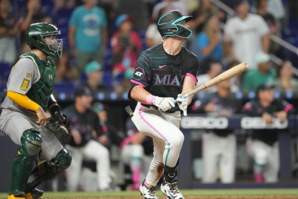 Stowers' Walk-Off Grand Slam: Marlins Defeat Athletics 9-6 Stowers' Walk-Off Grand Slam: Marlins Defeat Athletics 9-6