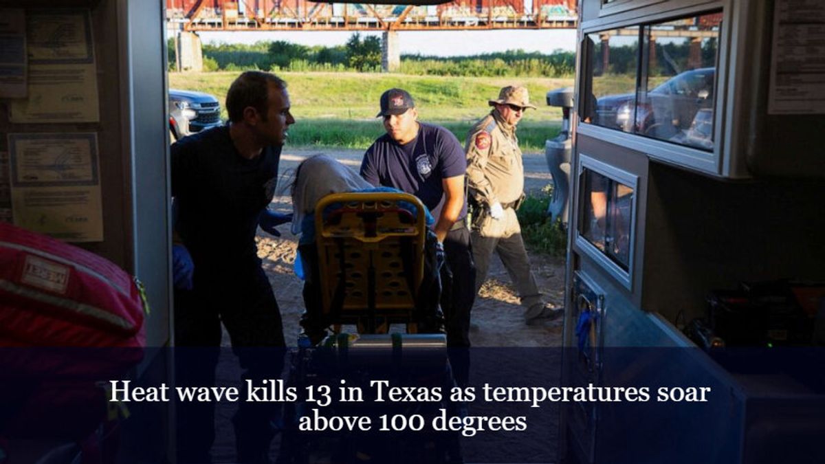 Texas Heatwave Warning: Temperatures To Soar To 111 Degrees Texas Heatwave Warning: Temperatures To Soar To 111 Degrees