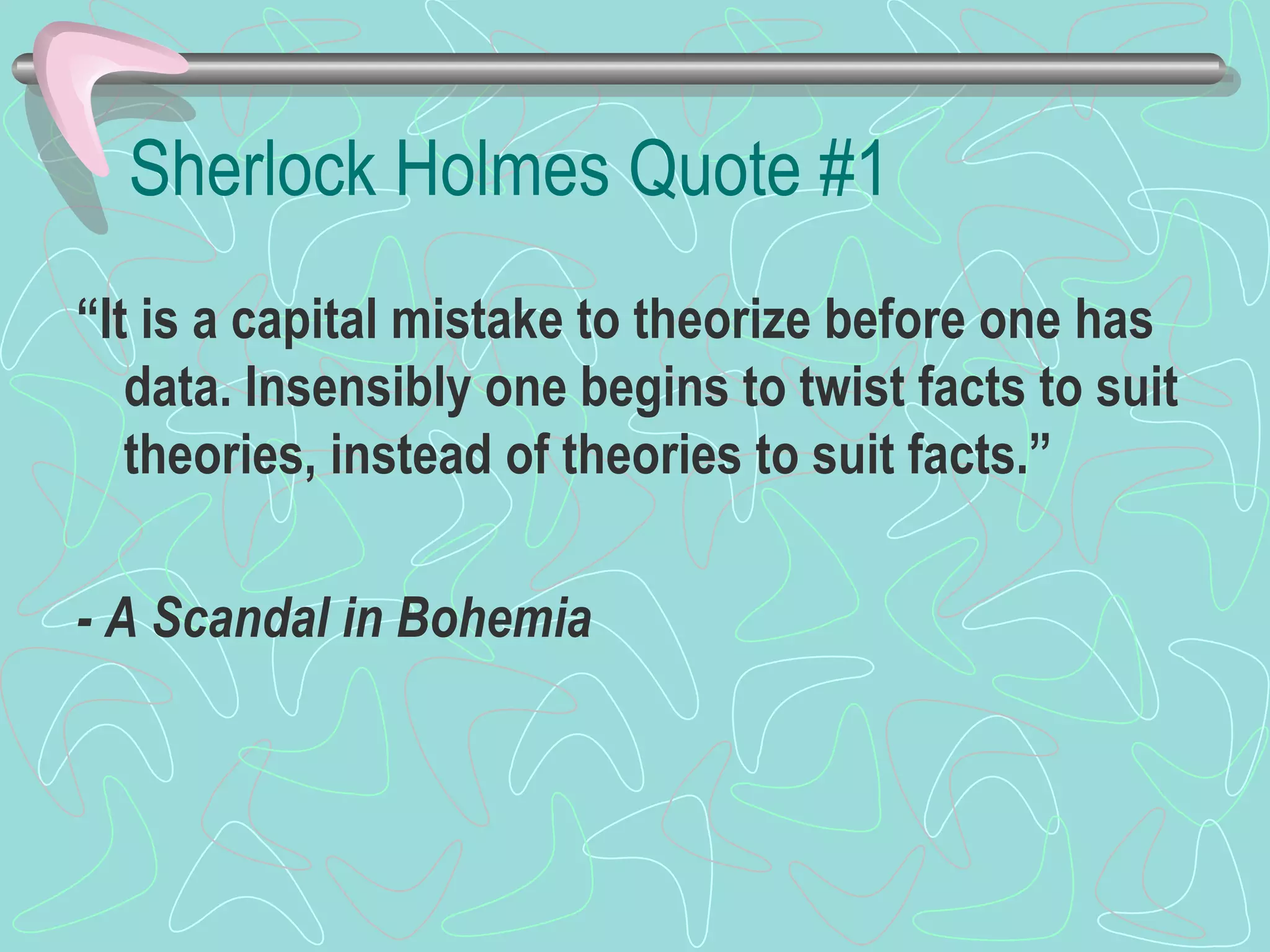 The 10 Greatest Sherlock Holmes Quotes Of All Time The 10 Greatest Sherlock Holmes Quotes Of All Time