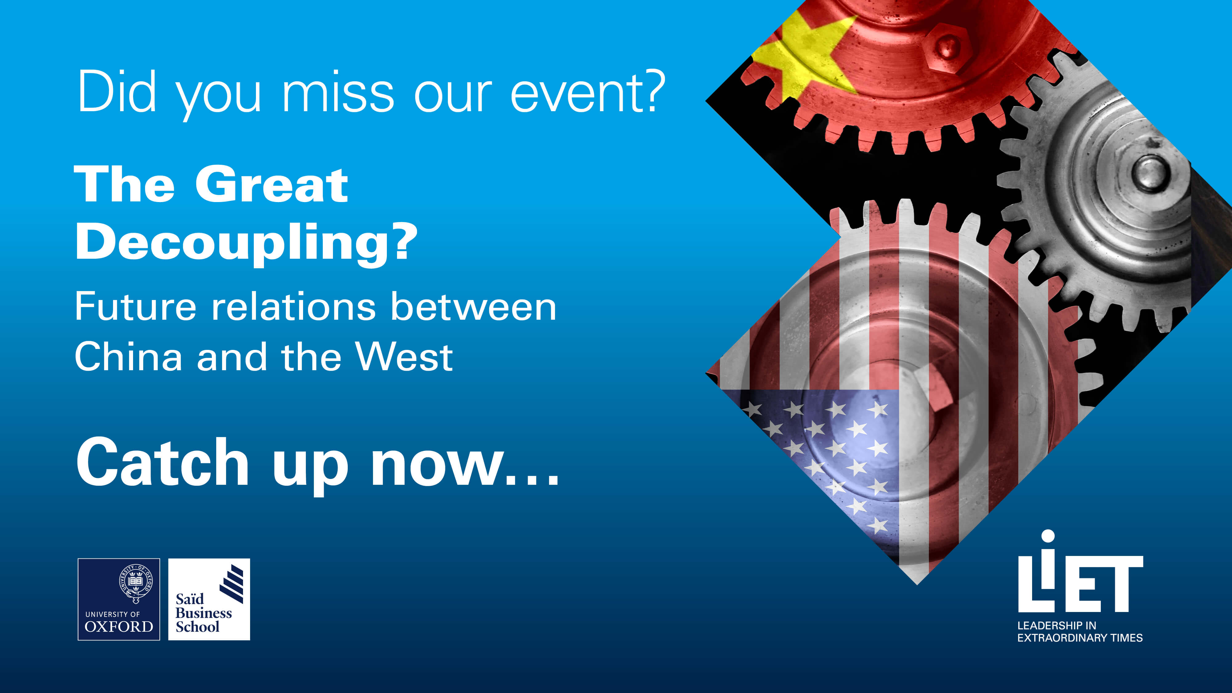 The Great Decoupling: A New Era Of Global Economic Relations The Great Decoupling: A New Era Of Global Economic Relations