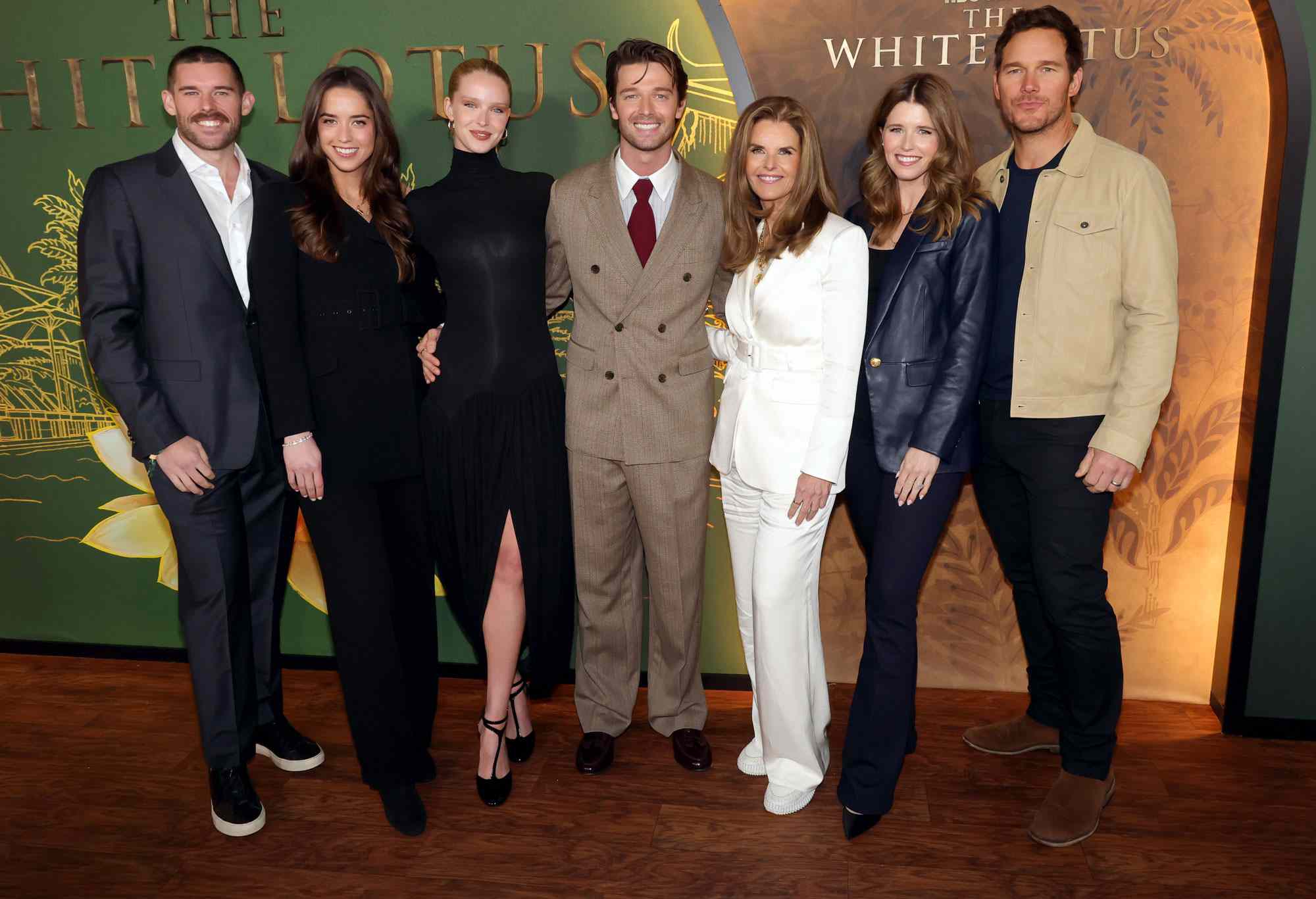 The White Lotus Scene: Chris Pratt Responds To Patrick Schwarzenegger's Performance The White Lotus Scene: Chris Pratt Responds To Patrick Schwarzenegger's Performance