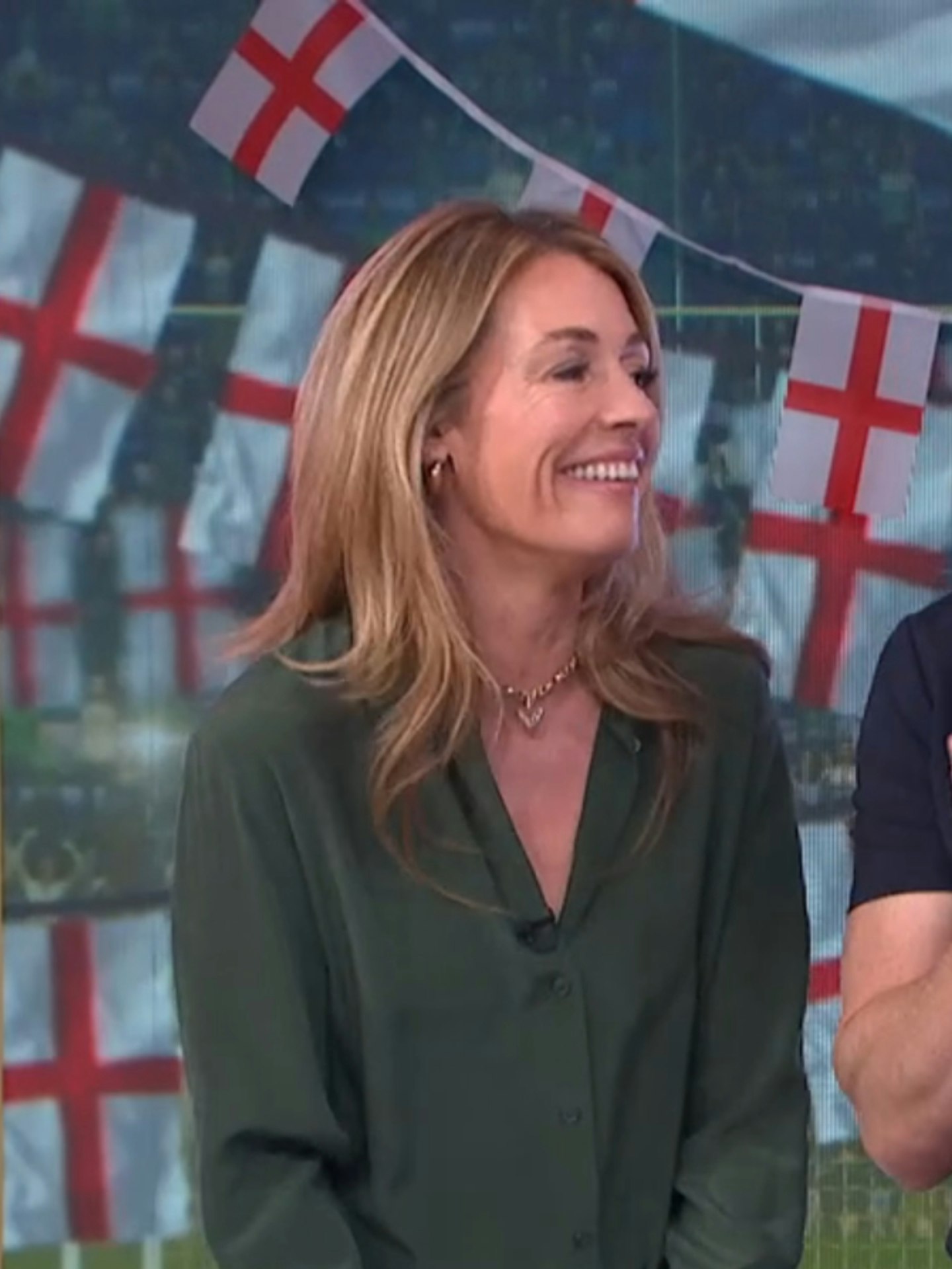 This Morning Host Cat Deeley Shows Off Figure In Black Swimsuit This Morning Host Cat Deeley Shows Off Figure In Black Swimsuit