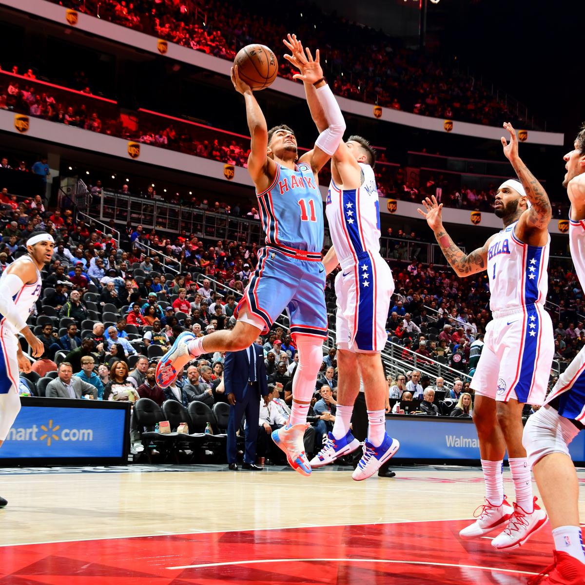 Trae Young's Historic Night Propels Hawks Past Sixers Trae Young's Historic Night Propels Hawks Past Sixers