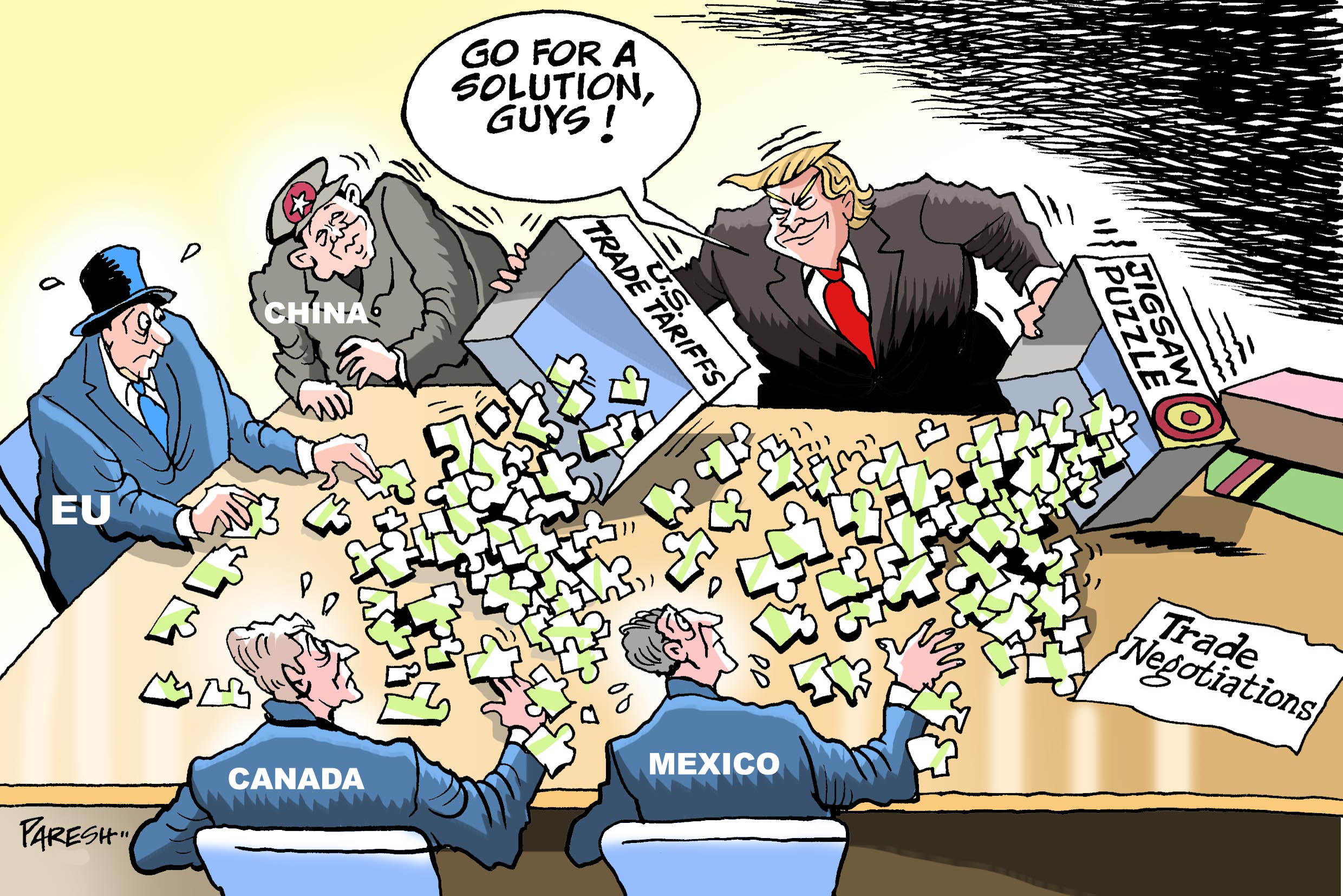 Trump's Tariffs: A Weapon, Not A Negotiation Tool, Says Warner Trump's Tariffs: A Weapon, Not A Negotiation Tool, Says Warner