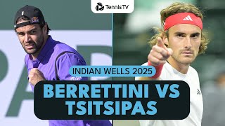 Tsitsipas Defeats Berrettini, Medvedev Moves On At Indian Wells Tsitsipas Defeats Berrettini, Medvedev Moves On At Indian Wells