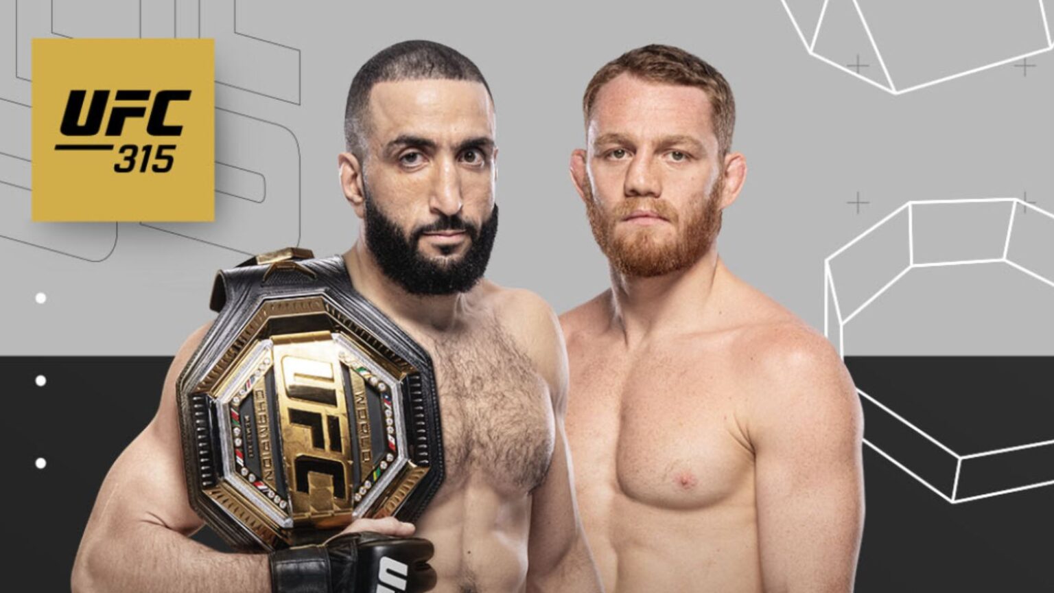 UFC 315 Faceoff: Belal Muhammad's Shove Of Jack Della Maddalena UFC 315 Faceoff: Belal Muhammad's Shove Of Jack Della Maddalena